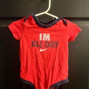 Nike onesie